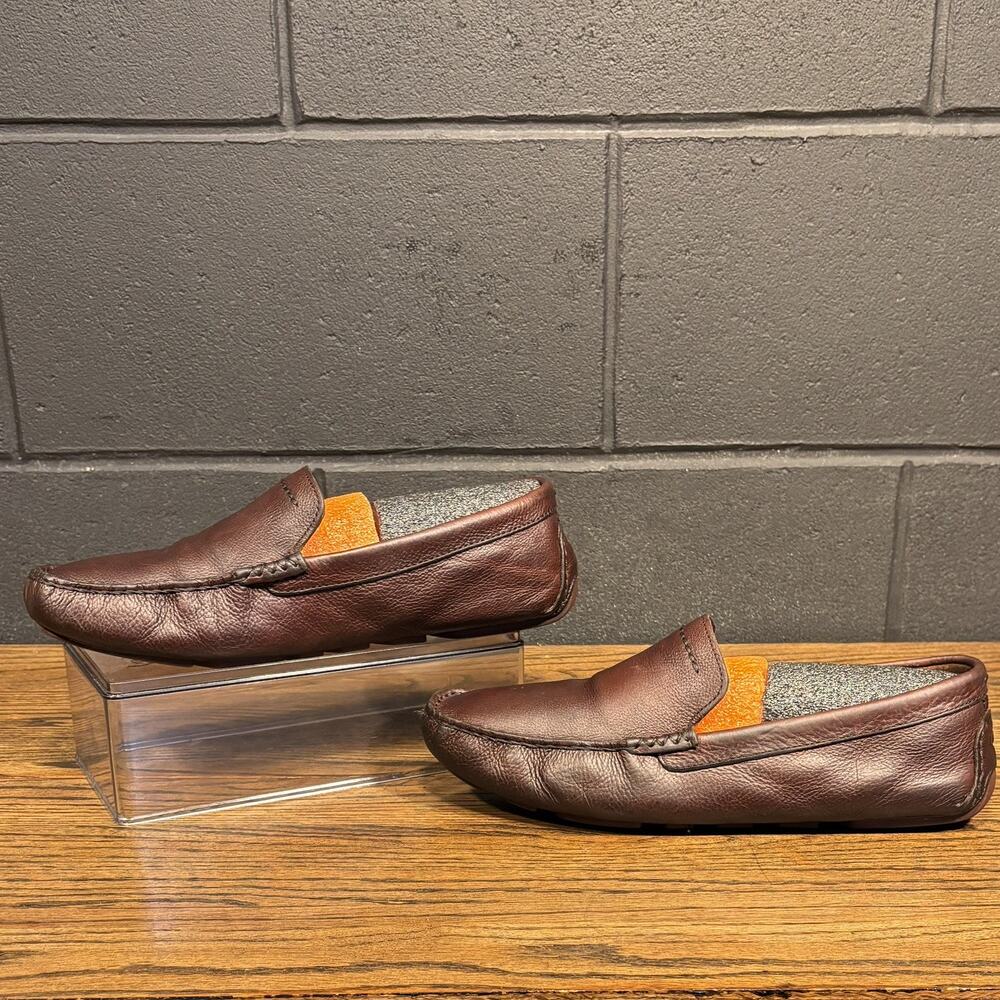 UGG Brown Leather Men's Sneakers
